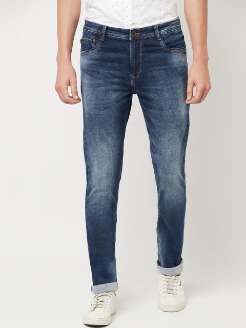 

Octave Men Blue Heavy Fade Stretchable Cotton Jeans