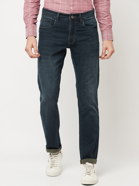 

Octave Men Navy Blue Stretchable Cotton Jeans