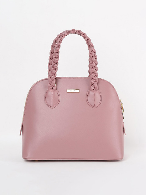 

CODE by Lifestyle Purple Textured Structured Handheld Bag