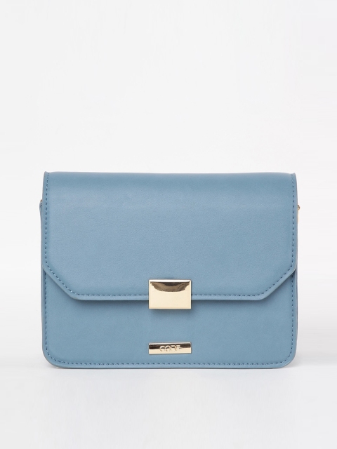

CODE by Lifestyle Blue Structured Sling Bag