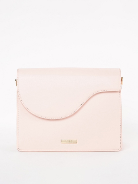 

CODE by Lifestyle Pink Structured Sling Bag