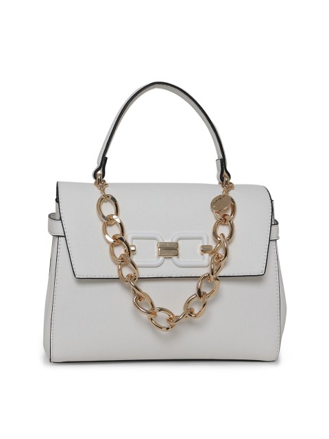 

ALDO White Structured Satchel