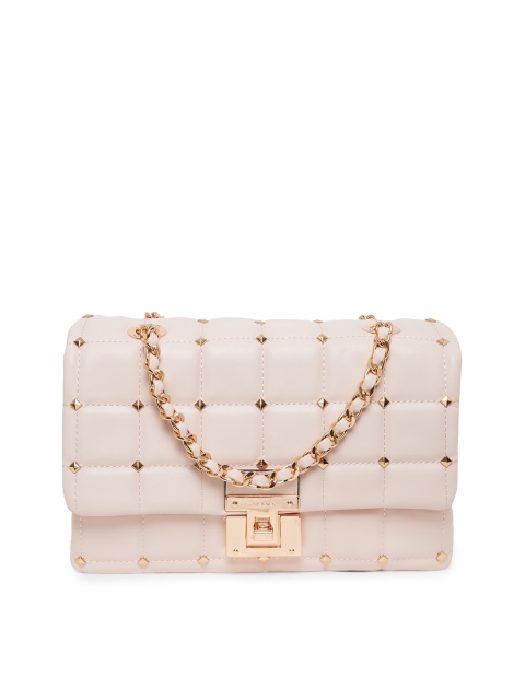 

ALDO Pink Structured Sling Bag