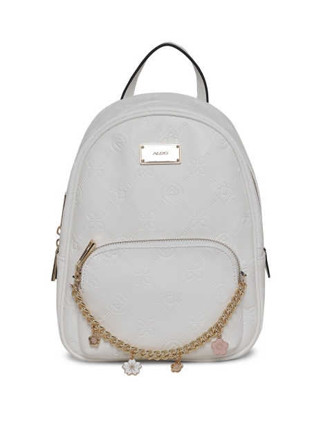 

ALDO Women Beige Embellished Backpack