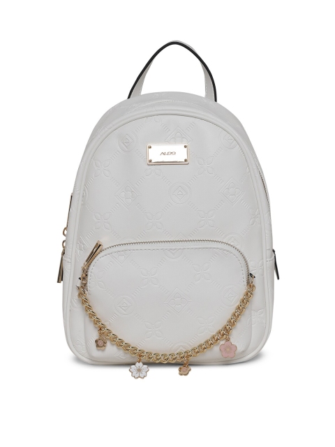 

ALDO Men Grey Typography Printed Backpack