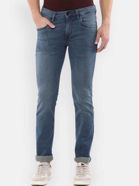 

Louis Philippe Jeans Men Blue Slim Fit Light Fade Jeans