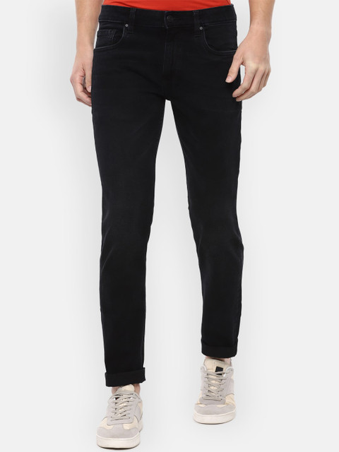 

Louis Philippe Jeans Men Black Slim Fit Jeans