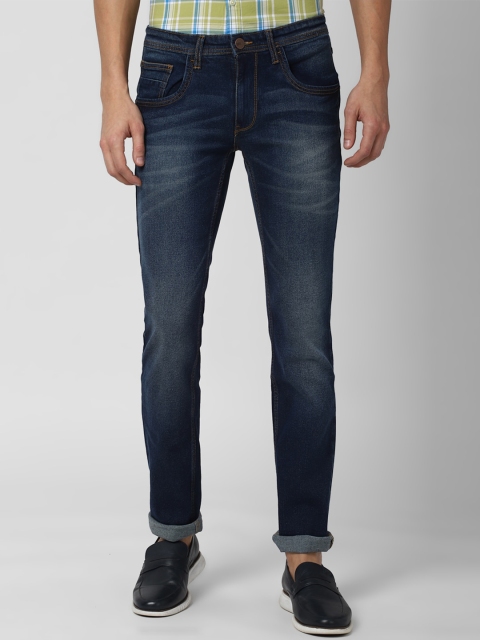 

Van Heusen Sport Men Navy Blue Slim Fit Heavy Fade Cotton Jeans