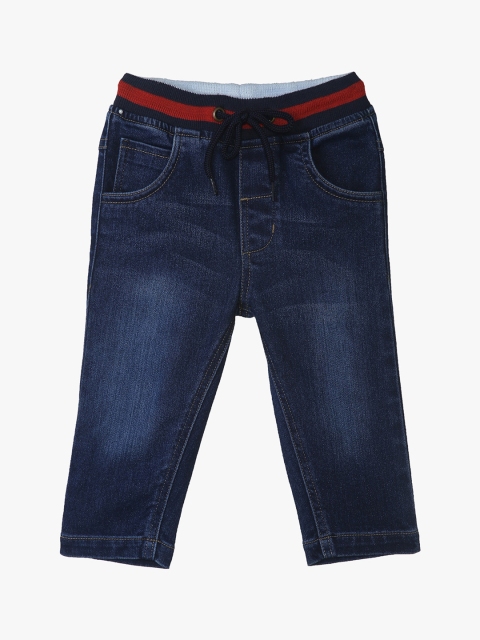

612 league Boys Blue Classic Light Fade Cotton Jeans