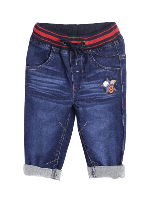 

612 league Boys Blue Classic Light Fade Jeans