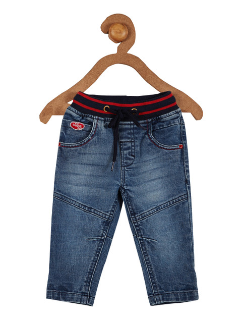 

612 league Boys Blue Classic Heavy Fade Jeans