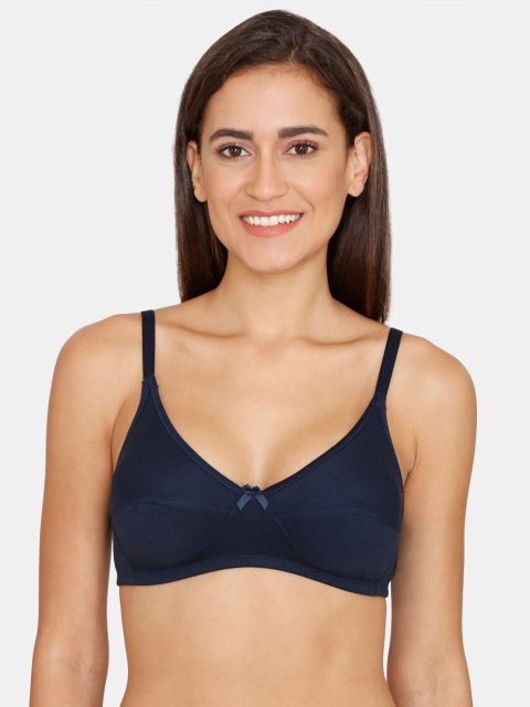 

Rosaline by Zivame Blue Non Padded T-Shirt Bra