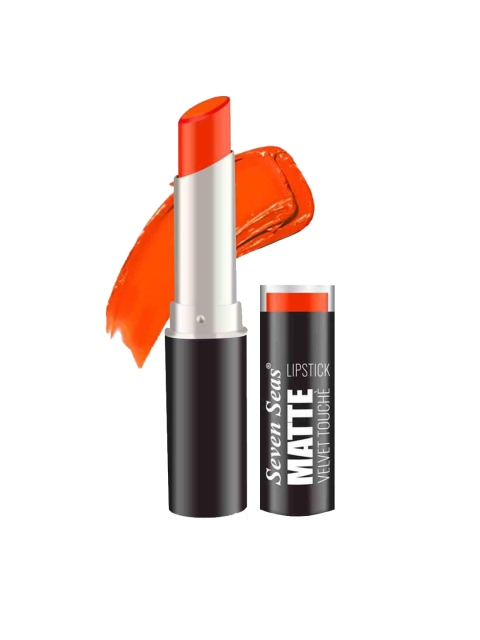 

Seven Seas Orange Matte With You Lipstick-Orange Red