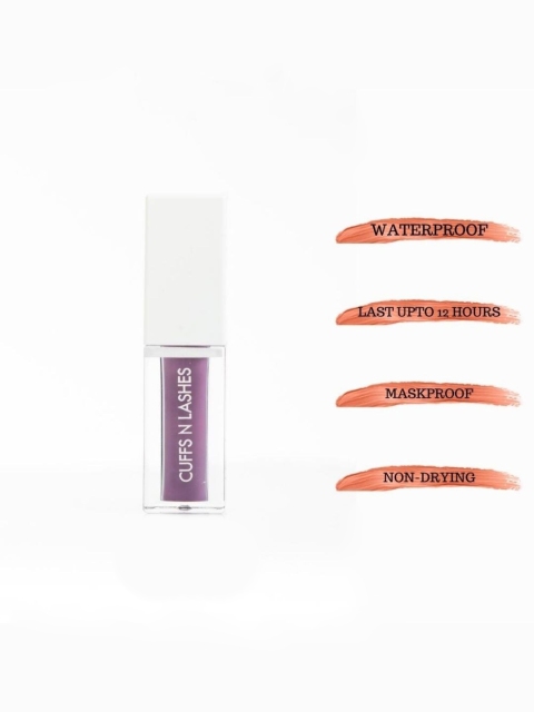 

CUFFS N LASHES Waterproof Long-Lasting Matte Lipstick 6 g - YT 03, Purple
