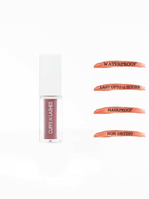 

CUFFS N LASHES Waterproof Long-Lasting Matte Lipstick 6 g - Duggs 04, Pink