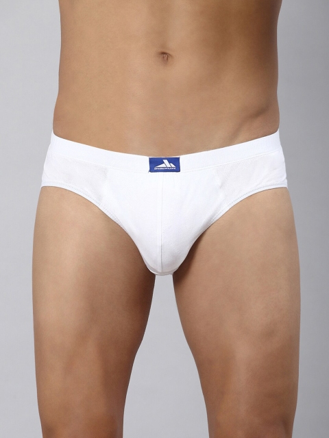 

SPARROWHAWK Men White Stretchable Cotton Basic Briefs