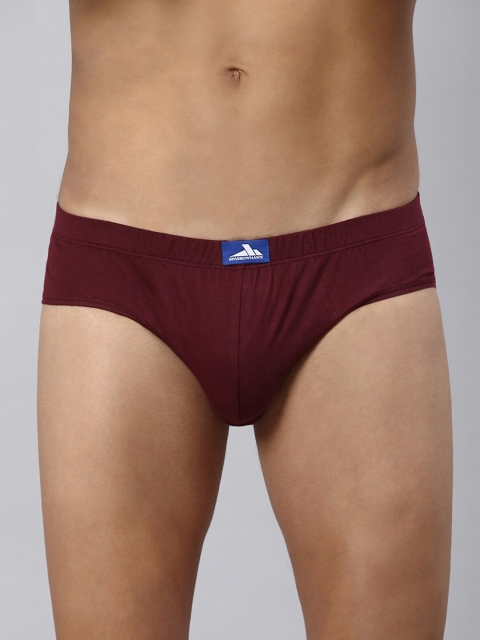 

SPARROWHAWK Men Maroon Pure Cotton Solid Brief 1221MBFSOMA1IE04