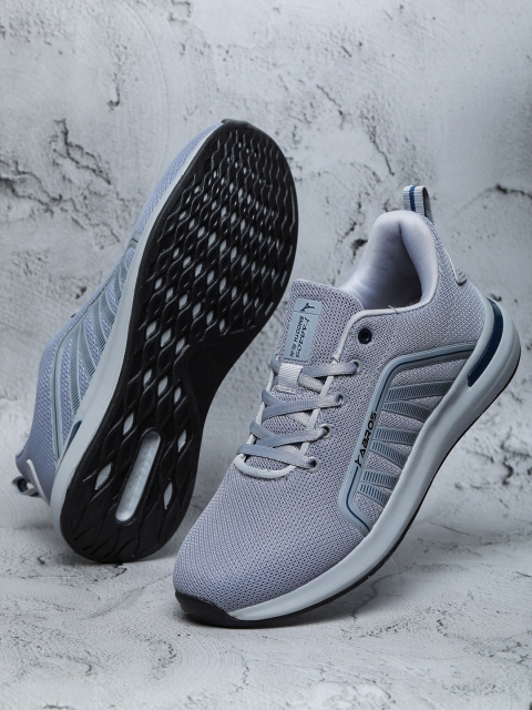 

ABROS Men Grey Memory Cloud Mesh Running Shoes