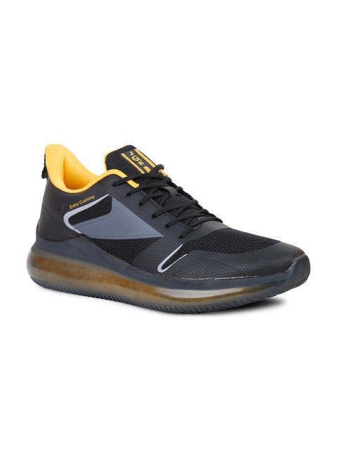 

JQR Men Black Mesh Running Shoes