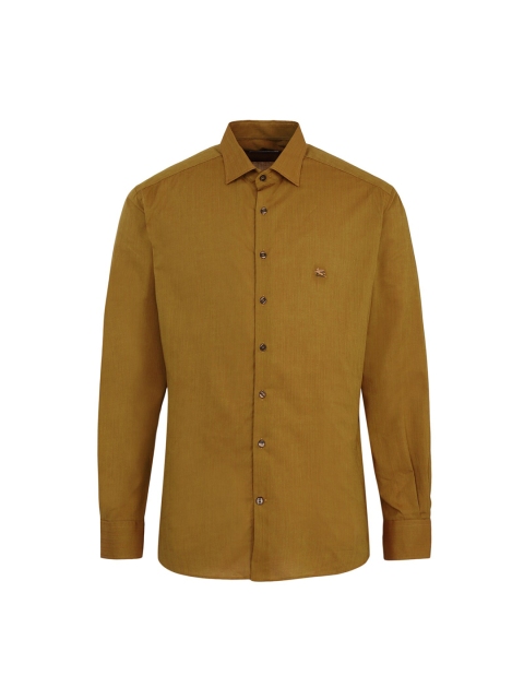 

ETRO Men Mustard Classic Formal Shirt