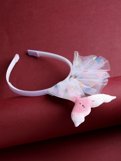 

Stoln Girls Purple & White Embellished Hairband
