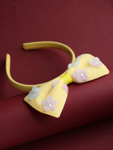 

Stoln Girls Yellow & Blue Embellished Hairband