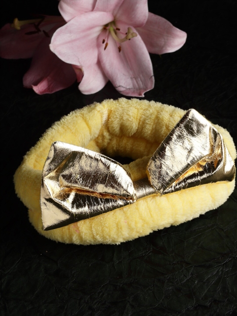 

Stoln Girls Gold-Toned Fur Hairband