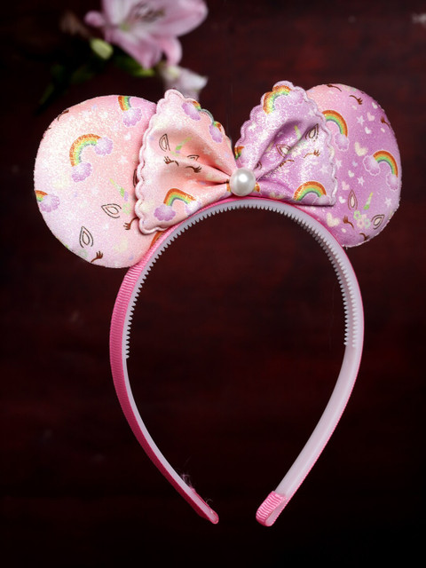

Stoln Girls Pink & Purple Embellished Hairband
