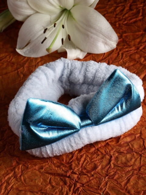 

Stoln Girls Blue Fur Hairband