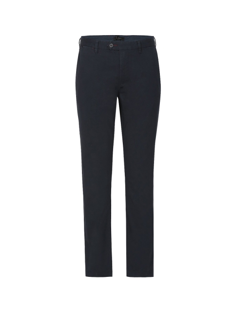 

Ted Baker Men Navy Blue Cotton Regular Fit Chinos