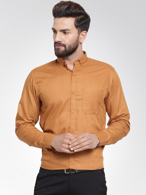 

JAINISH Men Mauve Classic Formal Shirt