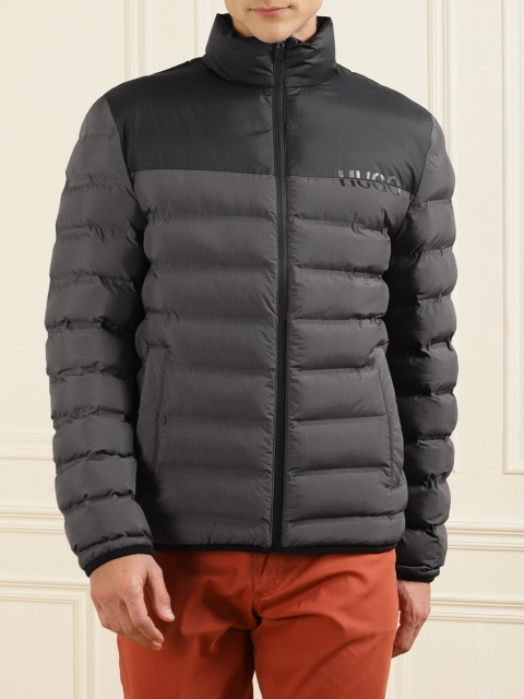 

HUGO Men Grey Lightweight Puffer Jacket