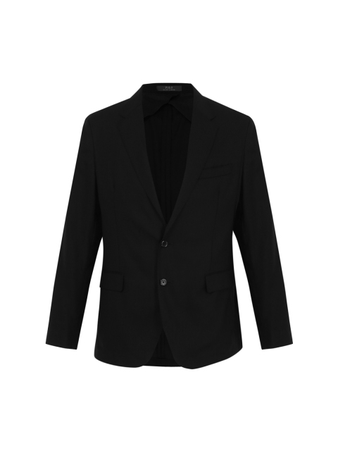 

Polo Ralph Lauren Men Black Solid Single-Breasted Blazer