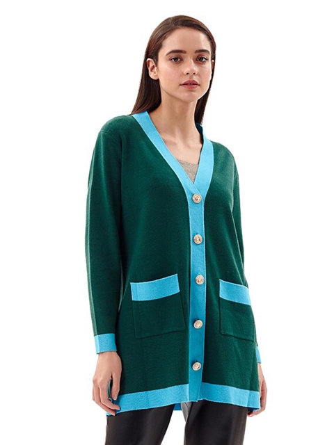 

COVER STORY Women Green & Blue Shrug