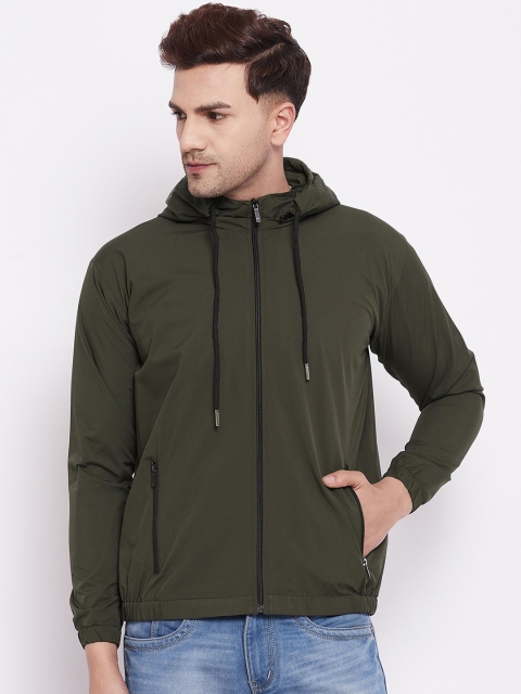 

Camey Men Olive Green Lightweight Tailored Jacket