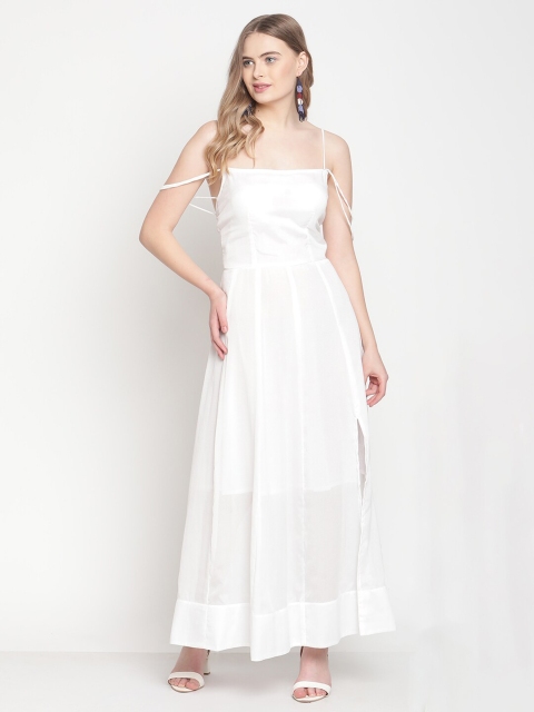 

Twenty3 White Georgette Maxi Dress