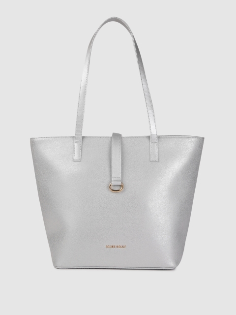 

Allen Solly Silver-Toned Solid Shoulder Bag