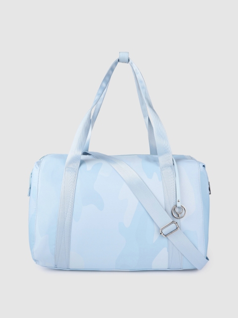 

Allen Solly Blue Camouflage Printed Bowling Shoulder Bag