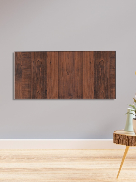 

RANDOM Coffee Brown Self Design Wood Foldable Wall Mounted Study / Work Table