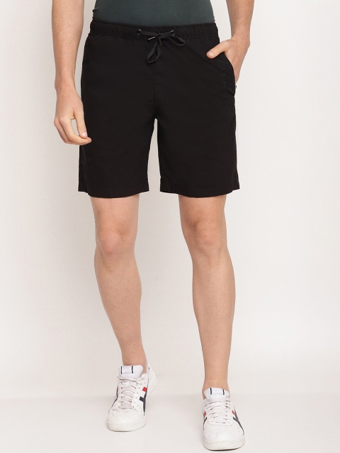 

Octave Men Black Shorts