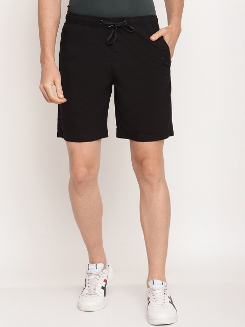 

Octave Men Black Shorts