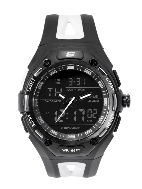 

Skechers Men Black Liberty Digital Watch SR1069