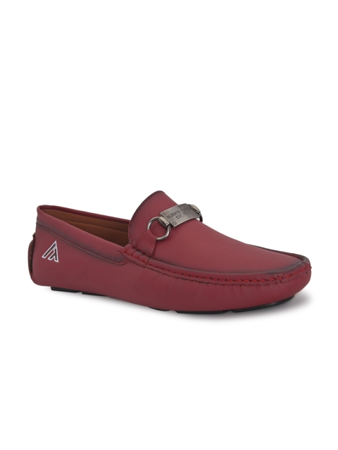 

Alberto Torresi Men Burgundy Loafers