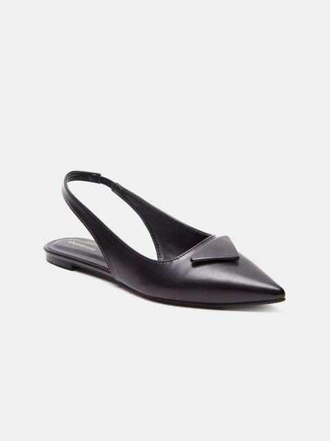 

shoexpress Women Black Mules Flats