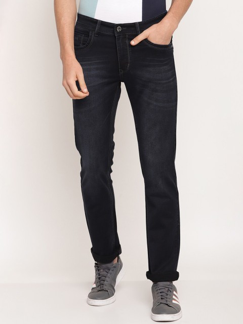 

Octave Men Navy Blue Regular Fit Stretchable Jeans
