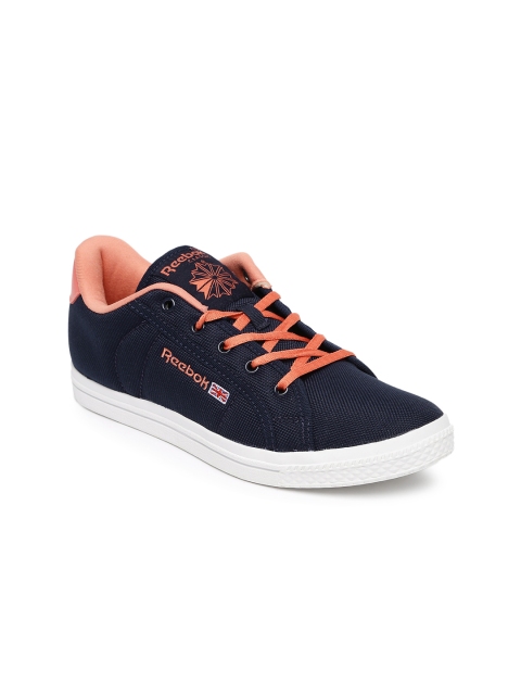 

Reebok Women Navy Court LP Sneakers, Navy blue
