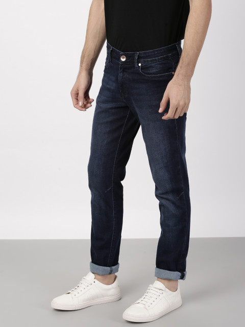 

ether Men Blue Slim Fit Stretchable Jeans
