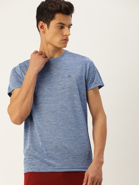 

Sports52 wear Men Blue Colourblocked Training or Gym T-shirt