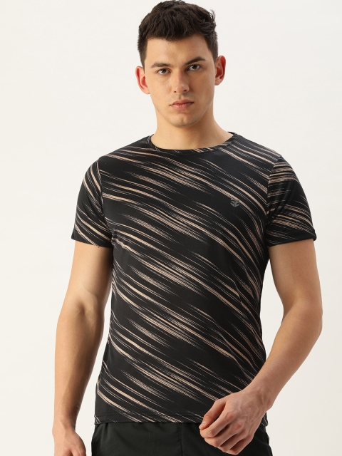 

Sports52 wear Men Black & Beige Printed T-shirt