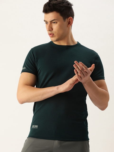 

Sports52 wear Men Green Printed Detail T-shirt